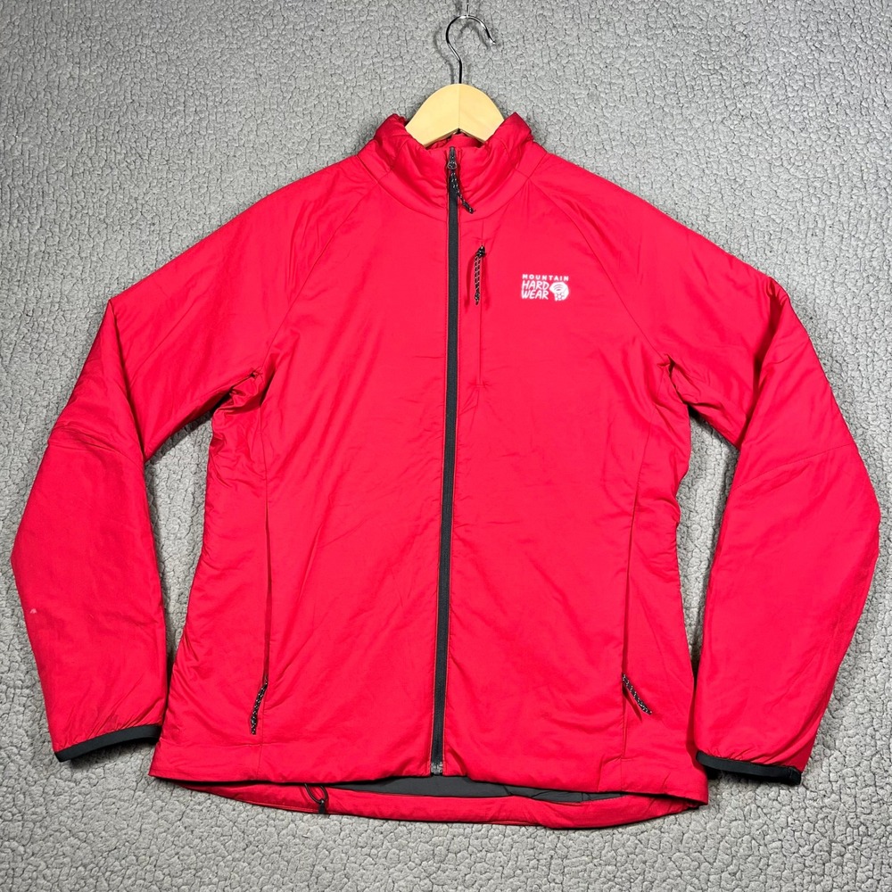 Mountain Hardwear Kor Strata Jacket Womens S Full Zip Insulated Red Gorpcore